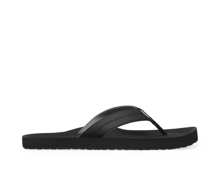 Sanuk M Burm Black-Charcoal