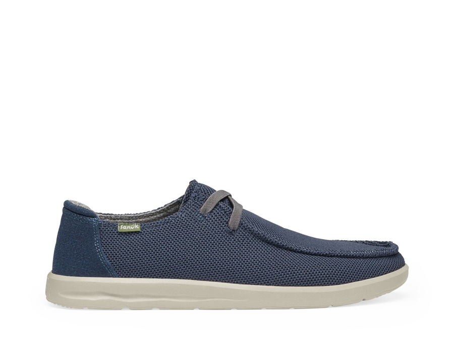 Sanuk M Shaka Mesh Navy