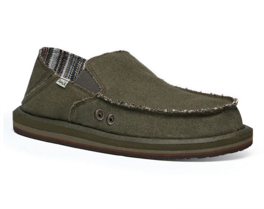 Sanuk M Vagabond St Hemp Army