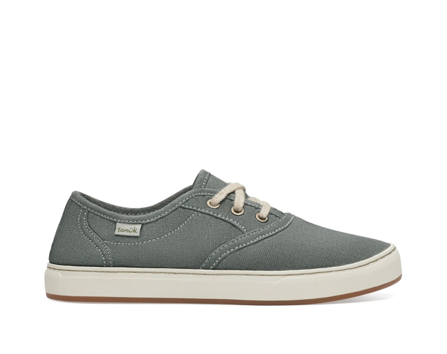 Sanuk W Avery Lace Hemp Slate
