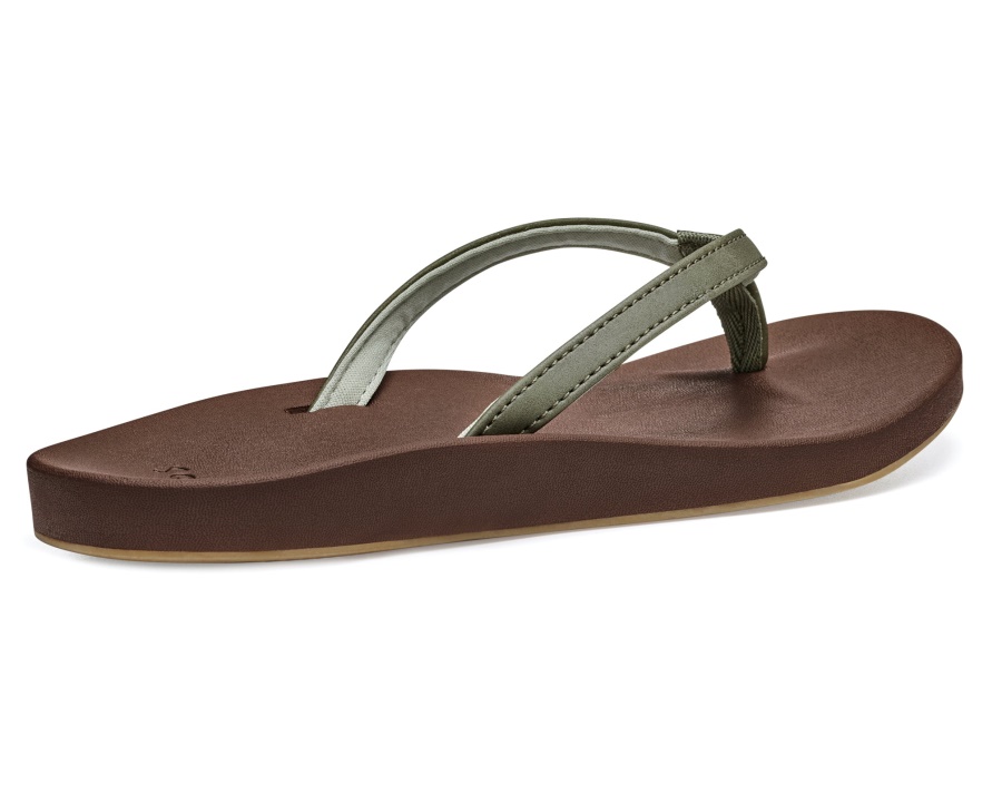 Sanuk W Cosmic Yoga Joy Burnt Olive