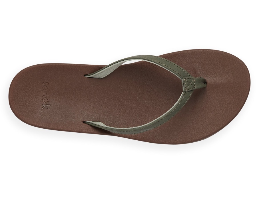 Sanuk W Cosmic Yoga Joy Burnt Olive