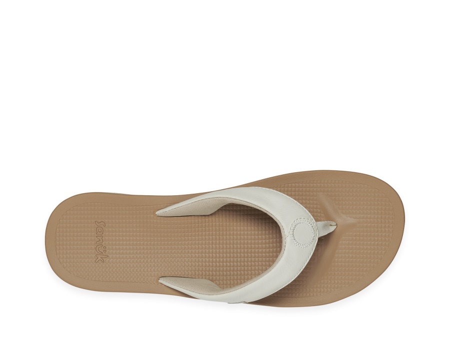 Sanuk W Cosmic Yoga Mat White-Tan