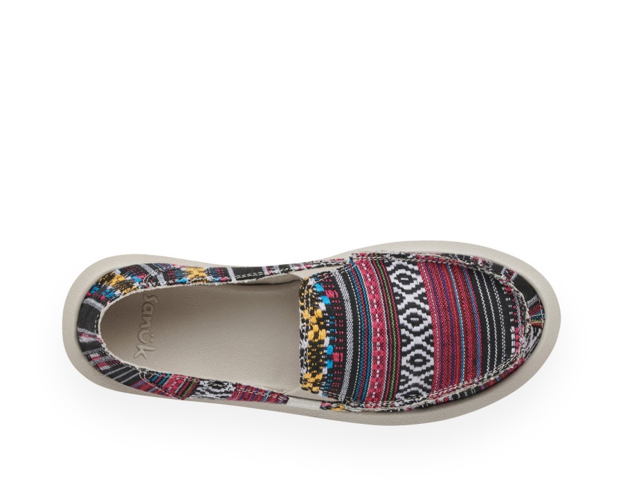 Sanuk W Donna Geo Black Multi