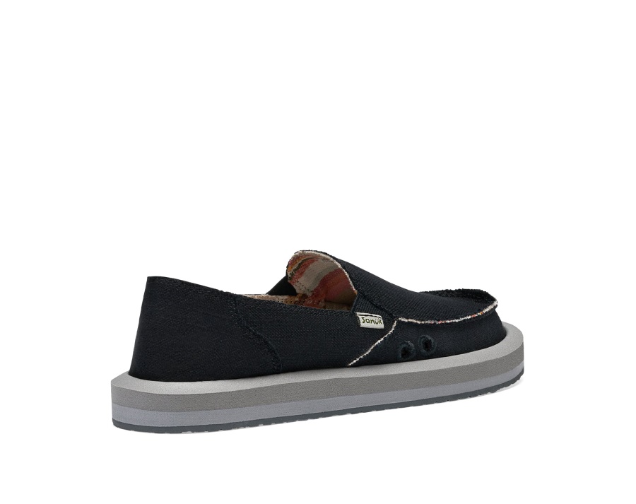 Sanuk W Donna St Hemp Ebony