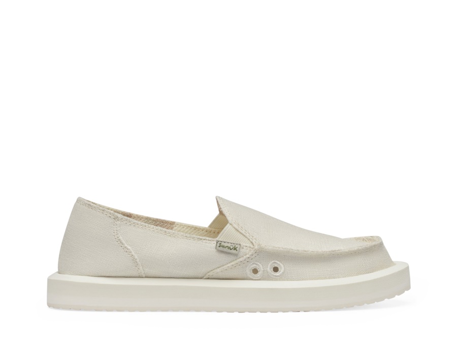 Sanuk W Donna St Hemp White