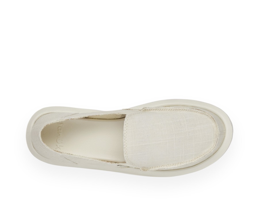 Sanuk W Donna St Hemp White