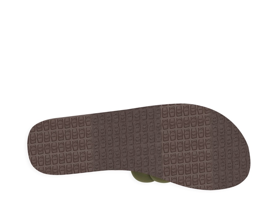 Sanuk W Puff N Slide St Dark Olive