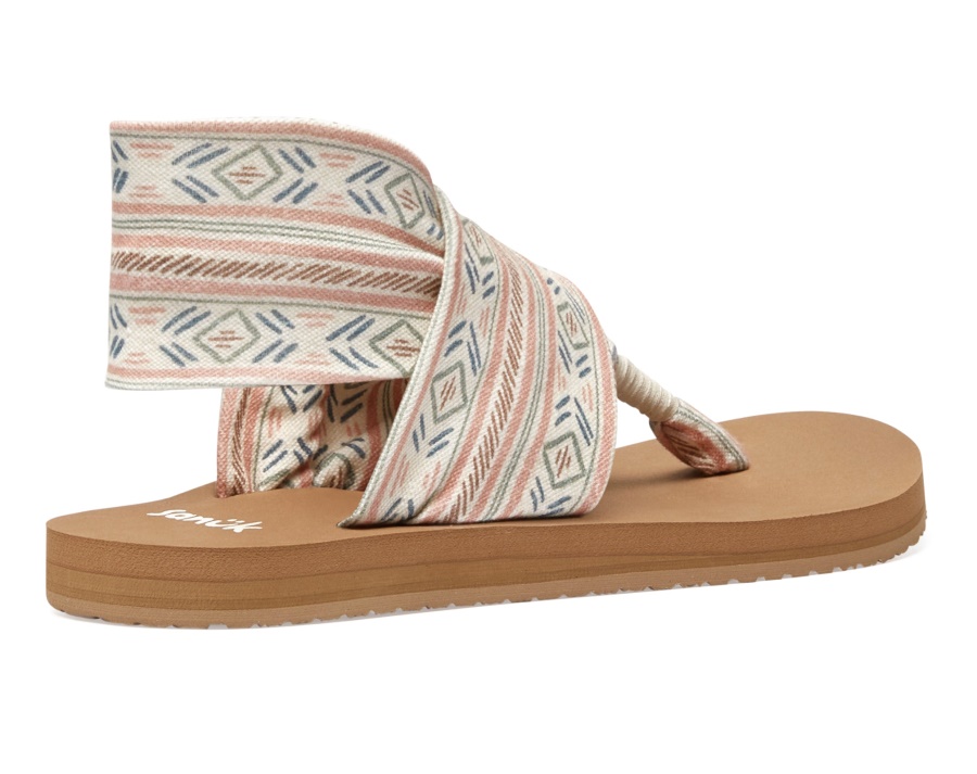 Sanuk W Sling St Blanket Rose Multi