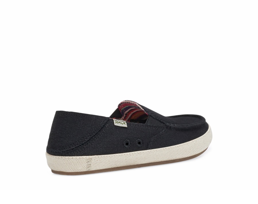 Sanuk W Twinny St Black