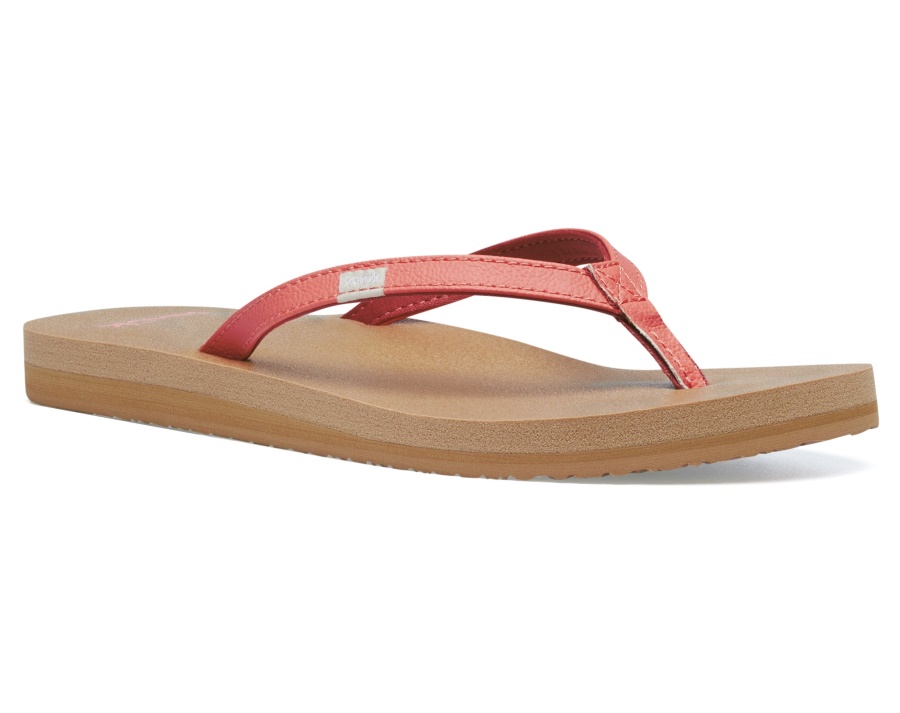 Sanuk W Yoga Joy Burnt Coral