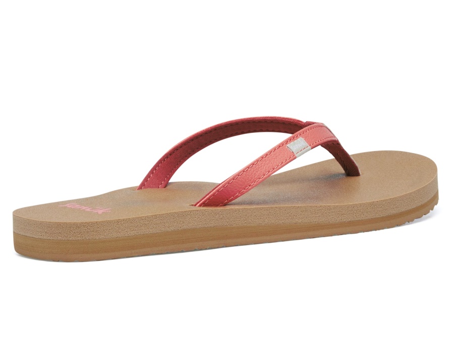 Sanuk W Yoga Joy Burnt Coral