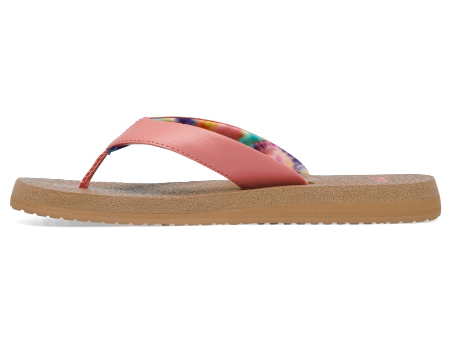 Sanuk W Yoga Mat Burnt Coral