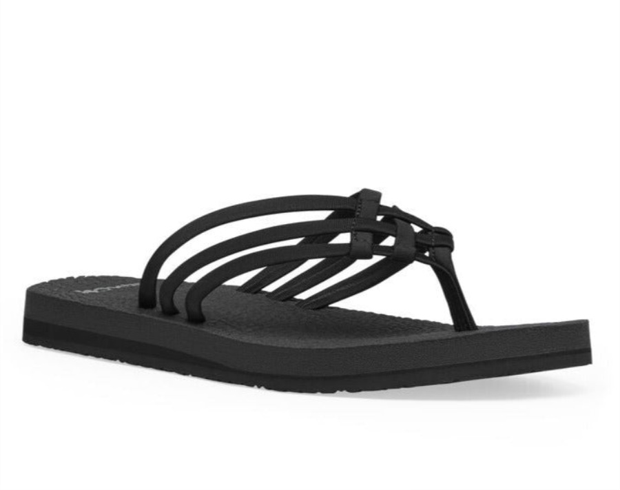 Sanuk W Yoga Sandy Black