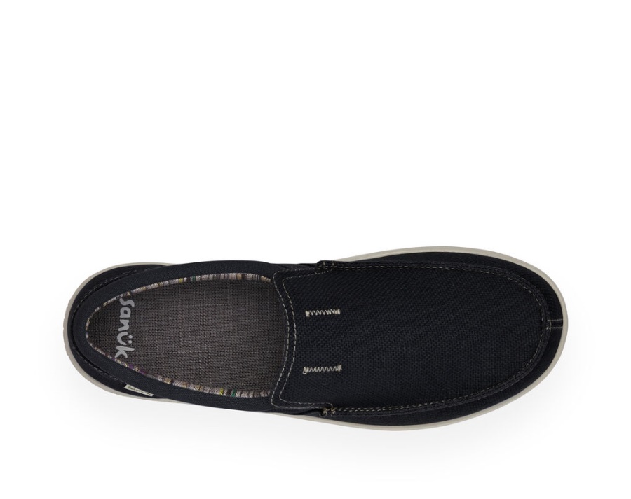 Sanuk Hi Bro Lite Hemp Black