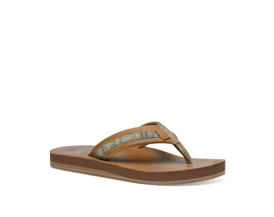 Sanuk Hullsome Artesano St Brown
