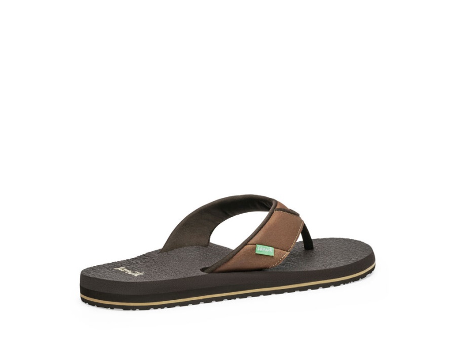 Sanuk Beer Cozy Primo Brown