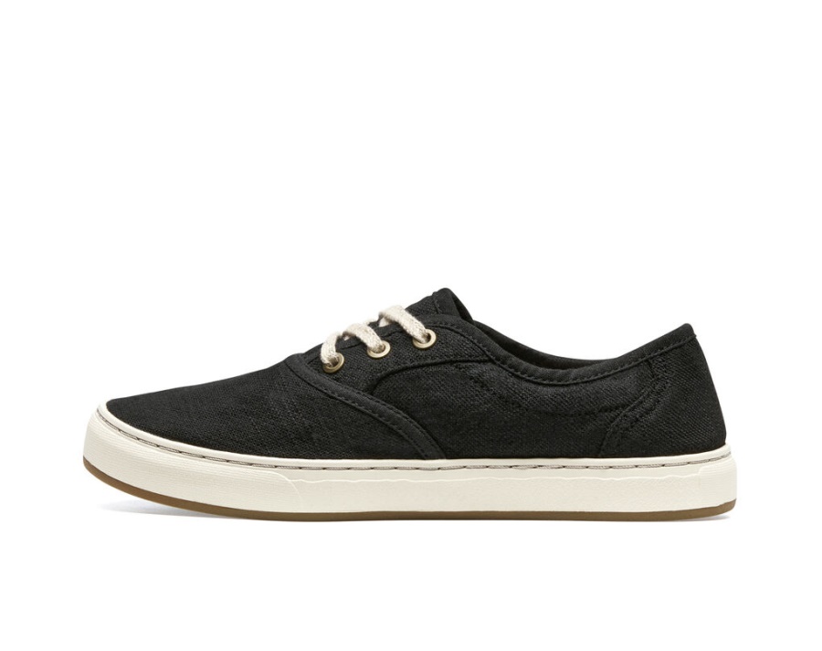 Sanuk Avery Lace Hemp Washed Black