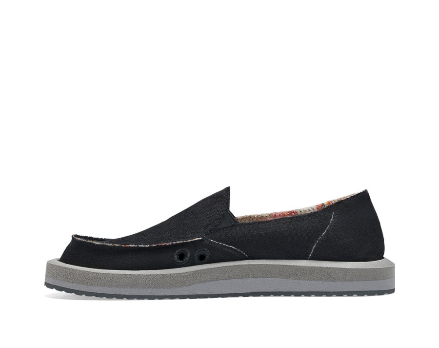 Sanuk Donna St Hemp Ebony