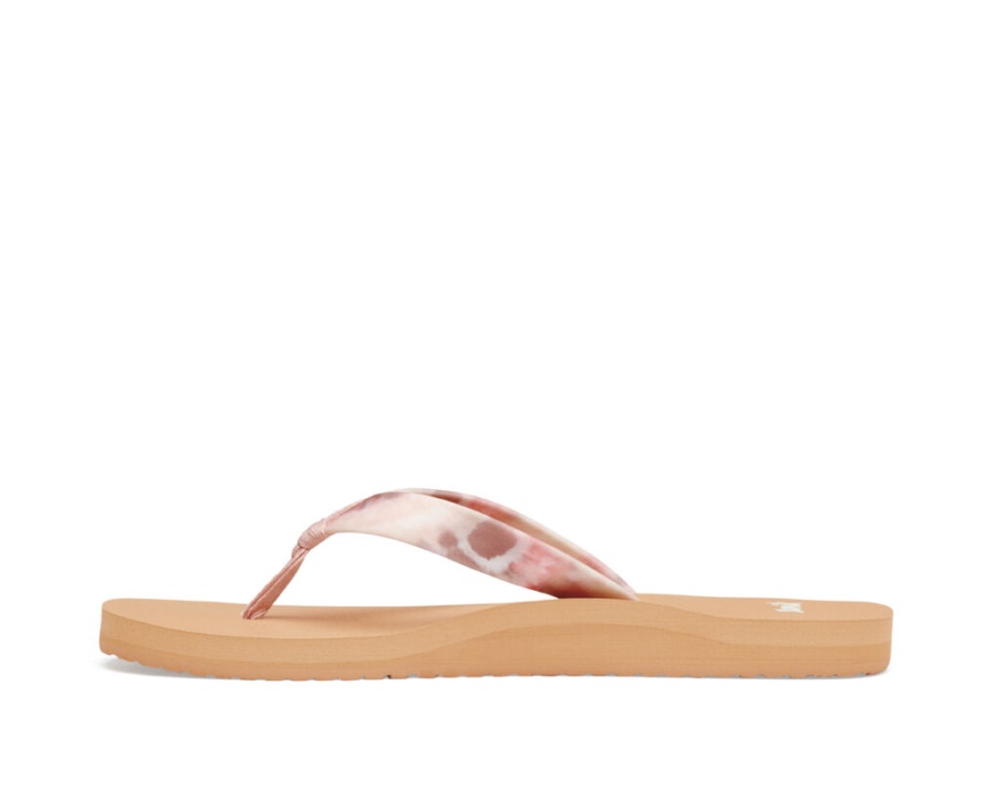 Sanuk Ashland St Tie Dye Pink Multi