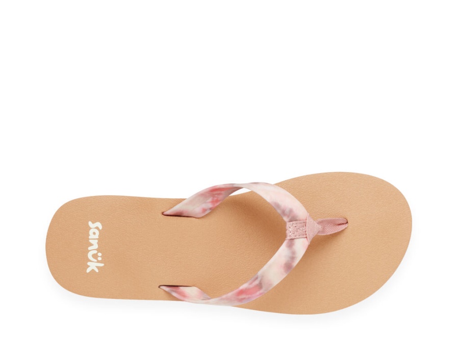 Sanuk Ashland St Tie Dye Pink Multi