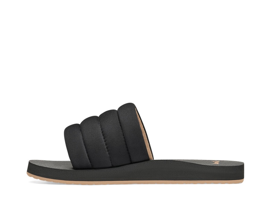 Sanuk Puff N Slide St Black