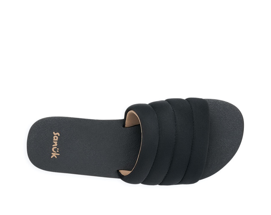 Sanuk Puff N Slide St Black
