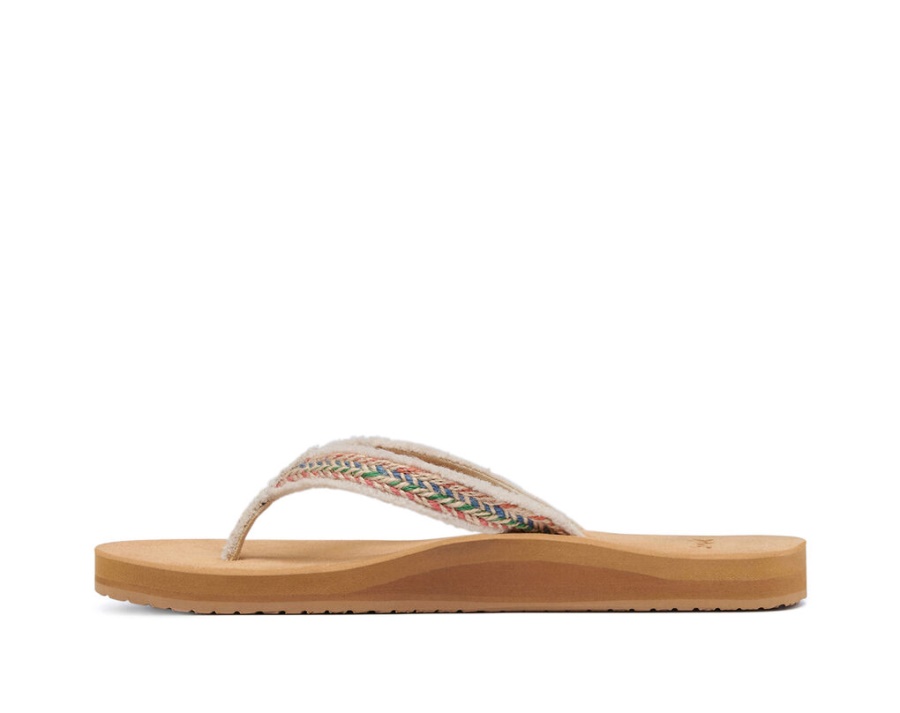 Sanuk Fraidy Jute Natural Multi