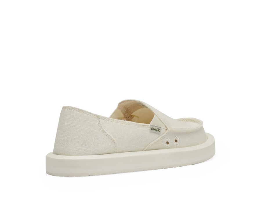 Sanuk Donna St Hemp White