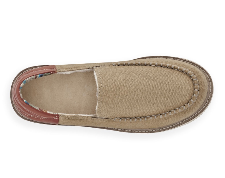 Sanuk Cozy Vibe Low Sm Khaki