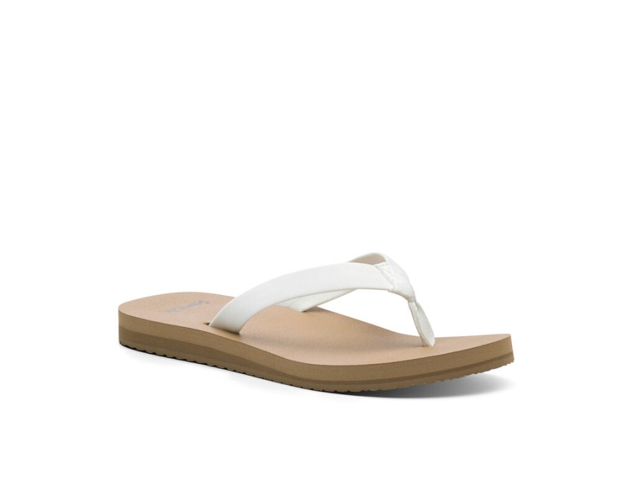 Sanuk Ashland St White-Tan