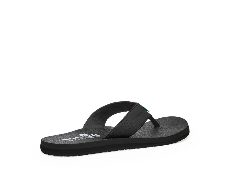 Sanuk Beer Cozy Coaster Black