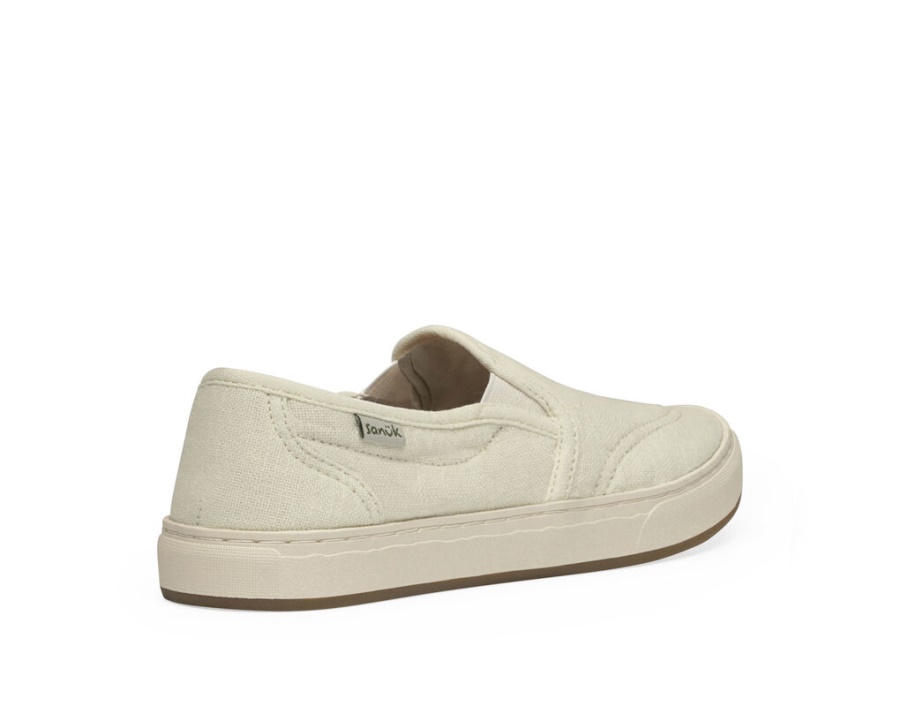 Sanuk Avery Hemp Washed White