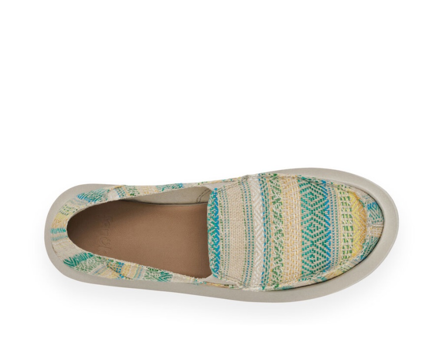 Sanuk Donna St Artesano Blue-Green