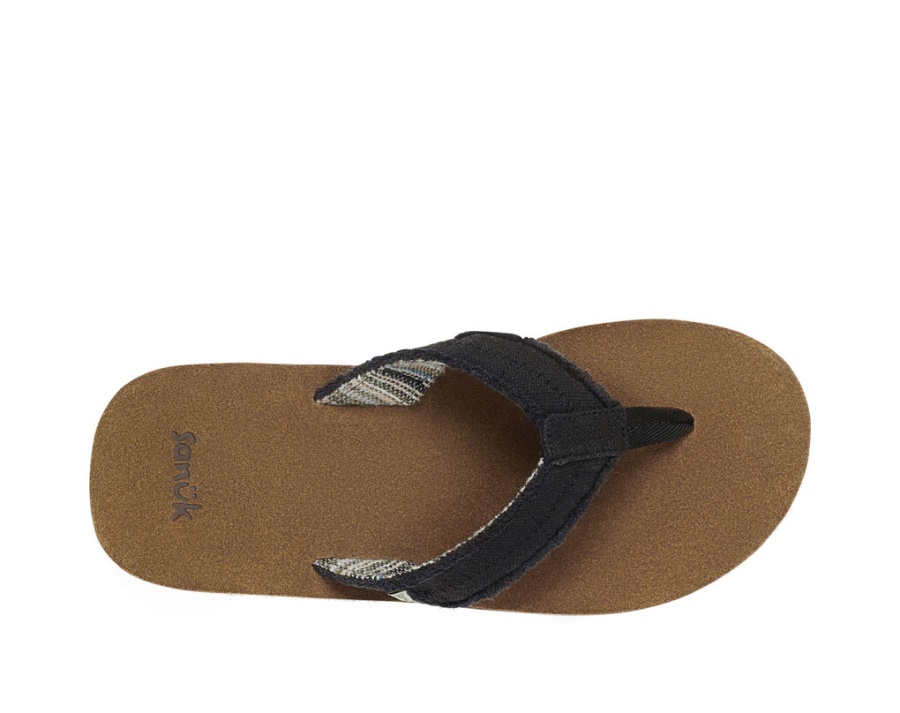 Sanuk Fraid Not St Black