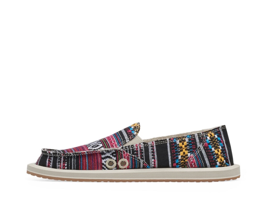 Sanuk Donna Geo Black Multi