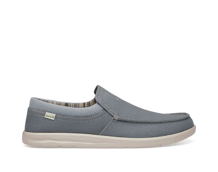 Sanuk Hi Bro Lite Hemp Charcoal