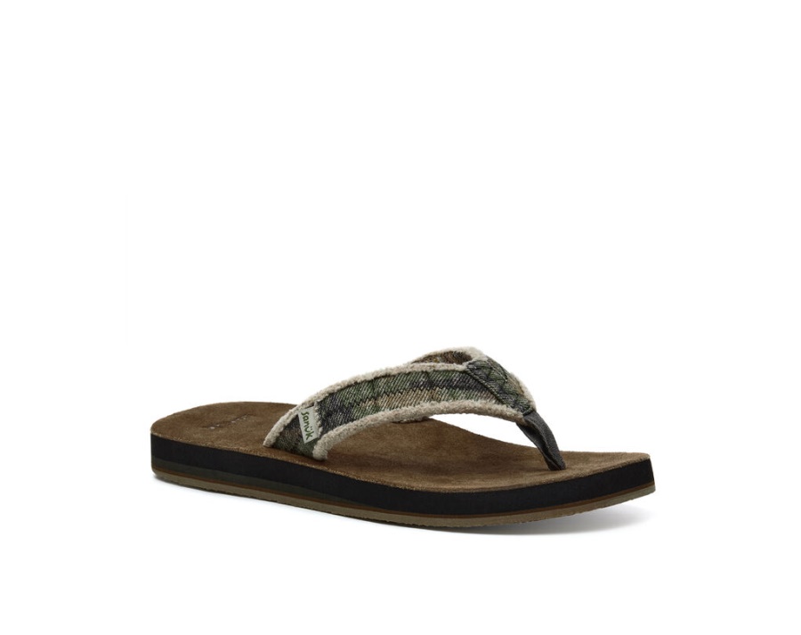 Sanuk Fraid Not St Woodland Camo