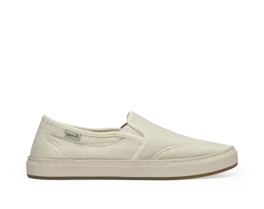 sanuk_avery_hemp_washed_white.jpg Sanuk Avery Hemp Washed White - Image 1