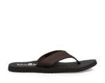 Sanuk Beer Cozy Coaster Dark Brown