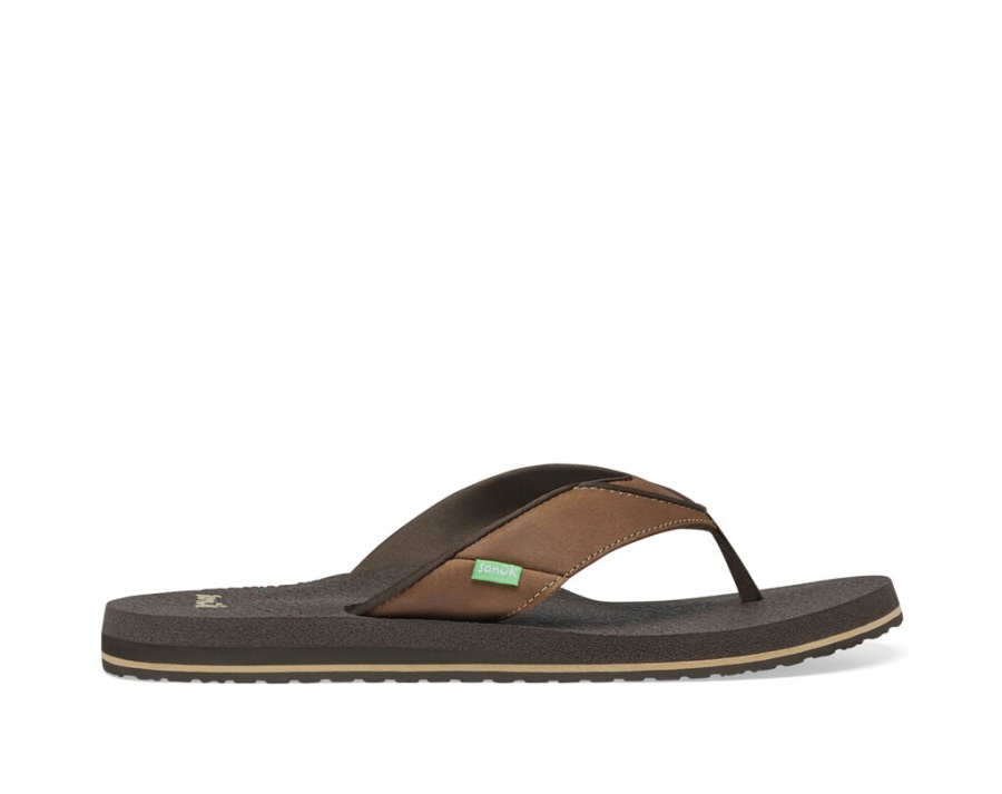 sanuk_beer_cozy_primo_brown.jpg Sanuk Beer Cozy Primo Brown - Image 1