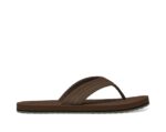 Sanuk Beer Cozy Stacker Suede Brown