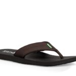 Sanuk M Beer Cozy Coaster Dark Brown
