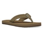 Sanuk M Beer Cozy Stacker Suede Tan