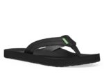 Sanuk M Burm Black-Charcoal