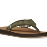 Sanuk M Fraid Not St Dark Olive