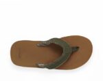 Sanuk M Fraid Not St Dark Olive - Image 6