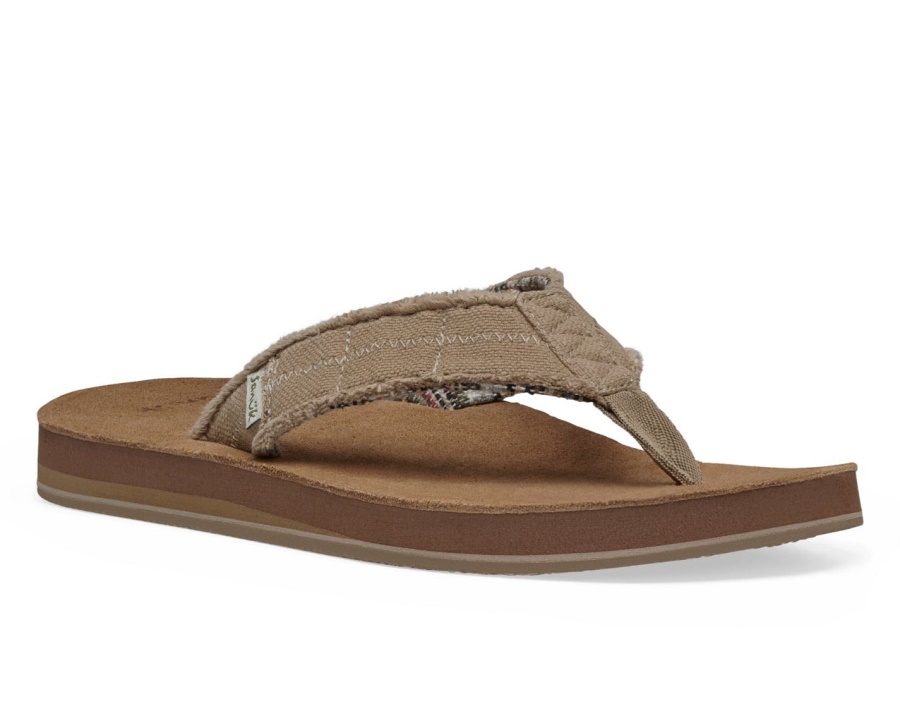 sanuk_m_fraid_not_st_natural.jpg Sanuk M Fraid Not St Natural - Image 1