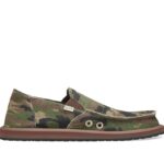 Sanuk Sidewalk Surfer Camo Woodland Camo