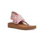 Sanuk Sling St Midform Hibiscus Pink Multi - Image 2
